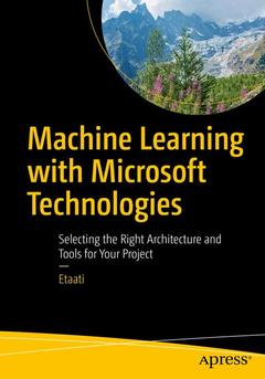 Couverture de l’ouvrage Machine Learning with Microsoft Technologies