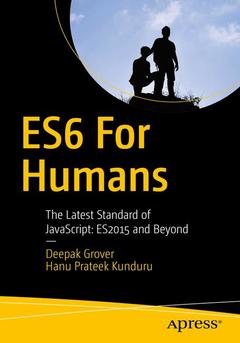 Couverture de l’ouvrage ES6 for Humans