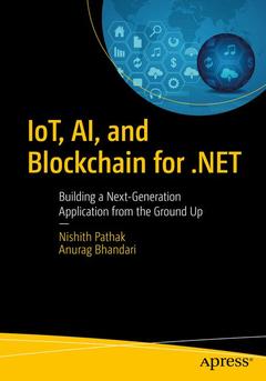 Couverture de l’ouvrage IoT, AI, and Blockchain for .NET