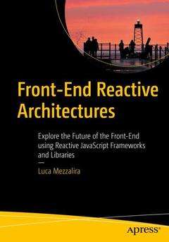 Cover of the book Front-End Reactive Architectures