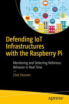 Couverture de l’ouvrage Defending IoT Infrastructures with the Raspberry Pi