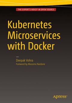 Cover of the book Kubernetes Microservices with Docker