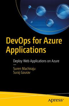 Couverture de l’ouvrage DevOps for Azure Applications