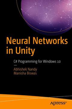 Couverture de l’ouvrage Neural Networks in Unity