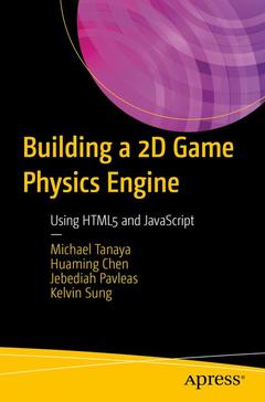 Couverture de l’ouvrage Building a 2D Game Physics Engine