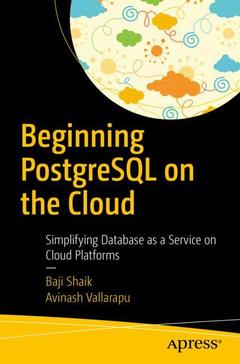 Couverture de l’ouvrage Beginning PostgreSQL on the Cloud