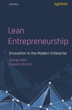 Couverture de l’ouvrage Lean Entrepreneurship