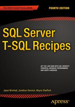Couverture de l’ouvrage SQL Server T-SQL Recipes