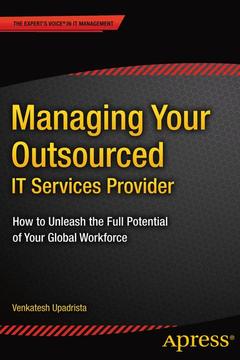 Couverture de l’ouvrage Managing Your Outsourced IT Services Provider