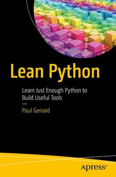 Couverture de l’ouvrage Lean Python