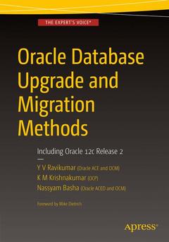 Couverture de l’ouvrage Oracle Database Upgrade and Migration Methods