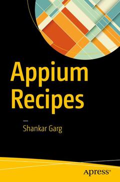 Couverture de l’ouvrage Appium Recipes