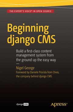 Cover of the book Beginning Django CMS