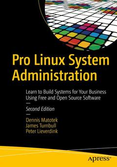 Couverture de l’ouvrage Pro Linux System Administration
