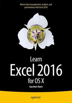 Cover of the book Learn Excel 2016 for OS X