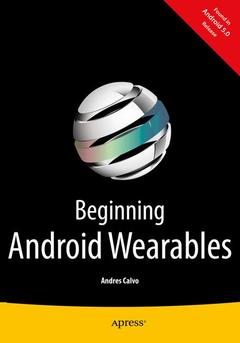 Couverture de l’ouvrage Beginning Android Wearables