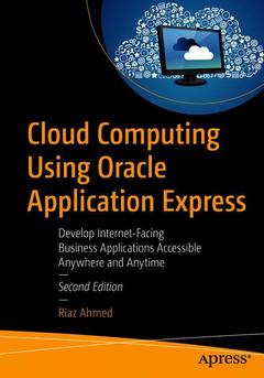 Cover of the book Cloud Computing Using Oracle Application Express