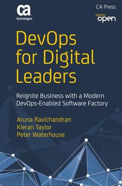Couverture de l’ouvrage DevOps for Digital Leaders
