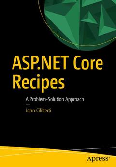 Couverture de l’ouvrage ASP.NET Core Recipes