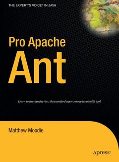 Couverture de l’ouvrage Pro Apache Ant