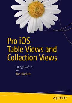 Couverture de l’ouvrage Pro iOS Table Views and Collection Views