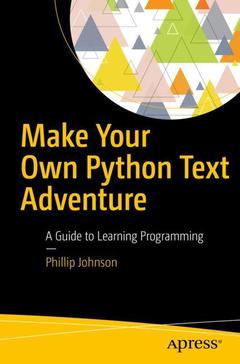 Couverture de l’ouvrage Make Your Own Python Text Adventure