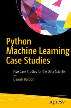 Couverture de l’ouvrage Python Machine Learning Case Studies