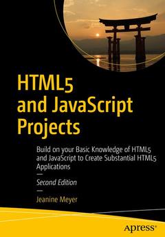 Couverture de l’ouvrage HTML5 and JavaScript Projects
