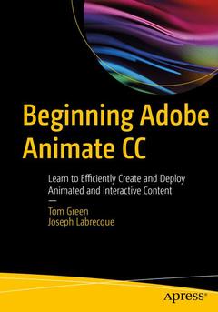 Cover of the book Beginning Adobe Animate CC