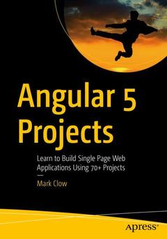 Couverture de l’ouvrage Angular 5 Projects