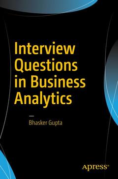 Couverture de l’ouvrage Interview Questions in Business Analytics 