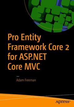 Couverture de l’ouvrage Pro Entity Framework Core 2 for ASP.NET Core MVC