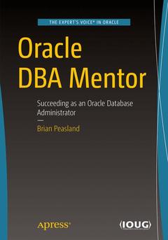 Couverture de l’ouvrage Oracle DBA Mentor