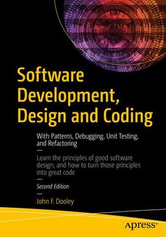 Cover of the book Software Development, Design and Coding