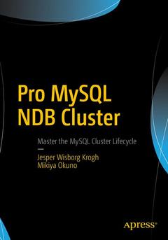 Cover of the book Pro MySQL NDB Cluster