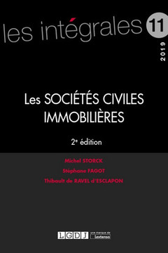 Cover of the book Les sociétés civiles immobilières
