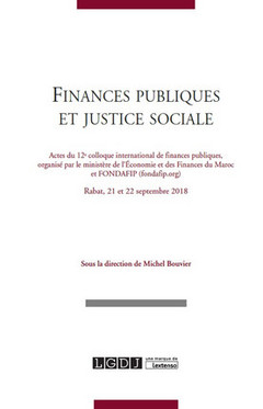 Couverture de l’ouvrage FINANCES PUBLIQUES ET JUSTICE SOCIALE