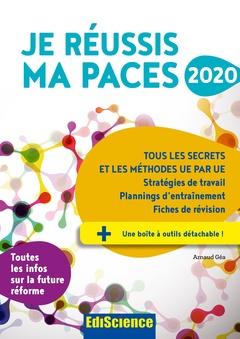 Cover of the book Je réussis ma PACES 2020 - Tous les secrets et les méthodes UE par UE