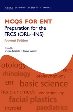 Couverture de l’ouvrage MCQs for ENT