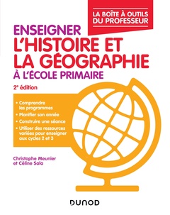 Cover of the book Enseigner l'histoire et la géographie à l'école primaire - La boîte à outils du professeur - 2e éd