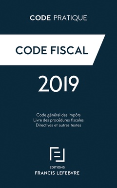 Couverture de l’ouvrage Code fiscal