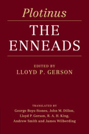 Couverture de l’ouvrage Plotinus: The Enneads