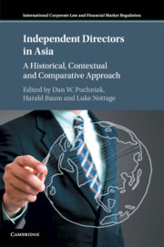 Couverture de l’ouvrage Independent Directors in Asia