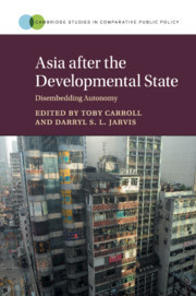 Couverture de l’ouvrage Asia after the Developmental State