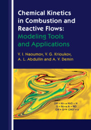 Couverture de l’ouvrage Chemical Kinetics in Combustion and Reactive Flows
