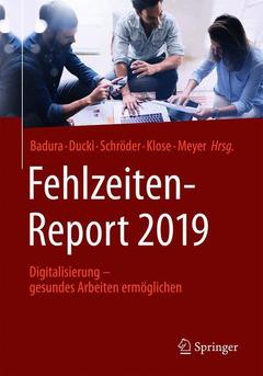Couverture de l’ouvrage Fehlzeiten-Report 2019
