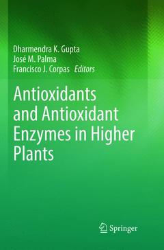 Cover of the book Antioxidants and Antioxidant Enzymes in Higher Plants
