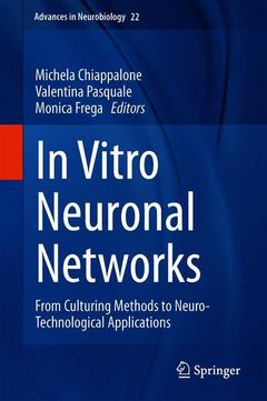 Couverture de l’ouvrage In Vitro Neuronal Networks