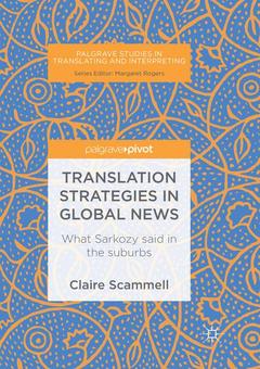 Couverture de l’ouvrage Translation Strategies in Global News