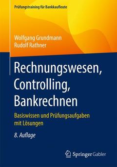 Couverture de l’ouvrage Rechnungswesen, Controlling, Bankrechnen